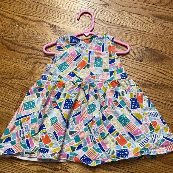 ZARA | Colorful Geometric Dress - Picture 3 of 4